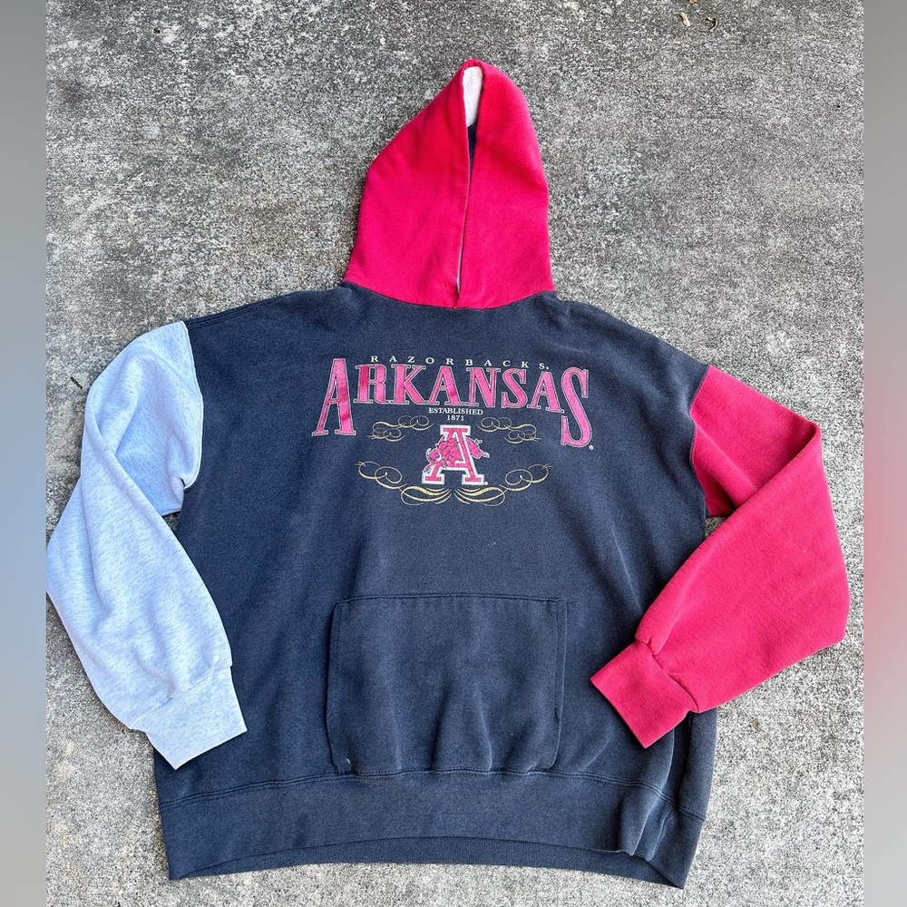 Vintage Arkansas Razorbacks Hoodie